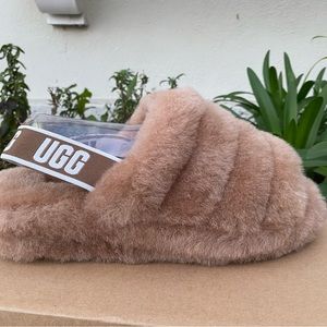 LAST ONE IN STOCK UGG Fluff Yeah Slide Womens Slippers Size 10